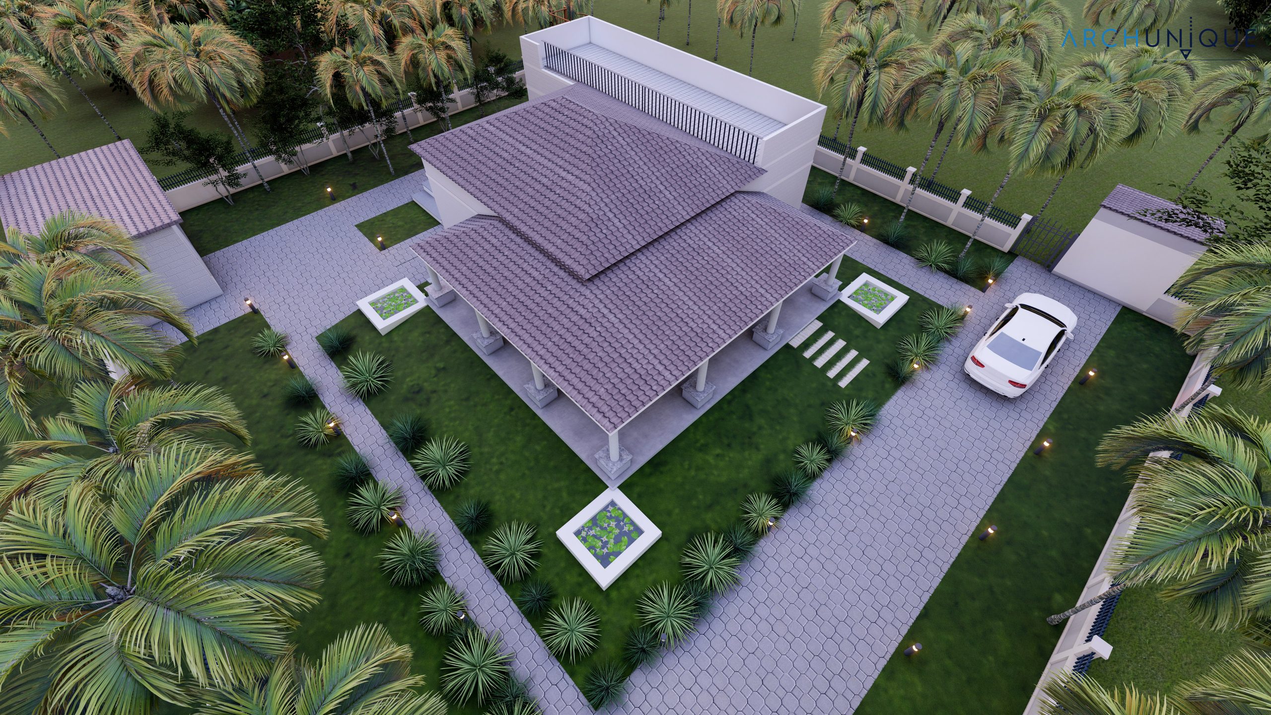 Guest house exterior
